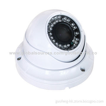 Weatherproof array infrared dome IP security camera/HD 1.0 megapixel,/1/4-type/CMOS high performance